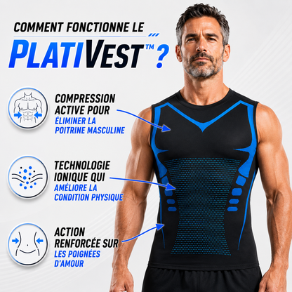 PlatiVest™ — Ventre plat garanti dès le premier port. Sans régime. Sans effort.